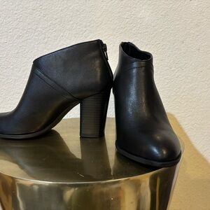 Style & Co. Black Ankle Booties